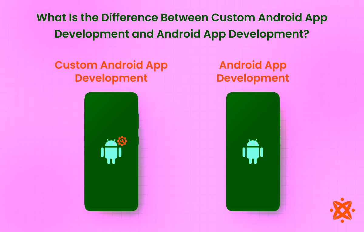 Key differences between custom and traditional Android app development