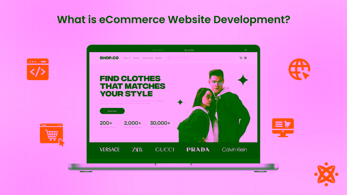 Definition and purpose of eCommerce website development for online businesses