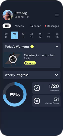 EPC energy app interface