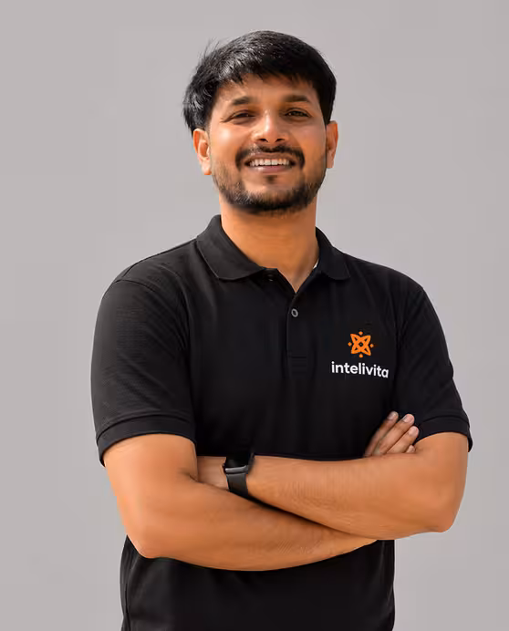 full stack website developer at Intelivita building web applications